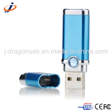 Custom Blue Metal USB Flash Drive JM249